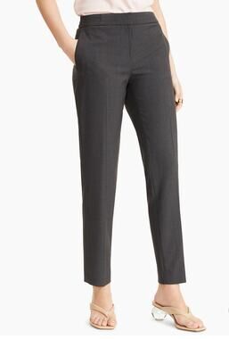 Bar III Straight Leg Granite Gray Dress Slacks - 6